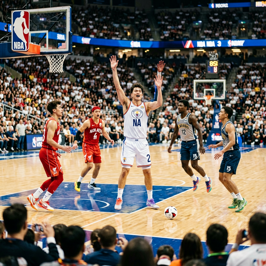 NBA比赛现场